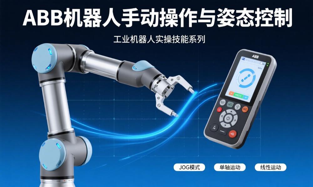 ABB机器人手动操作